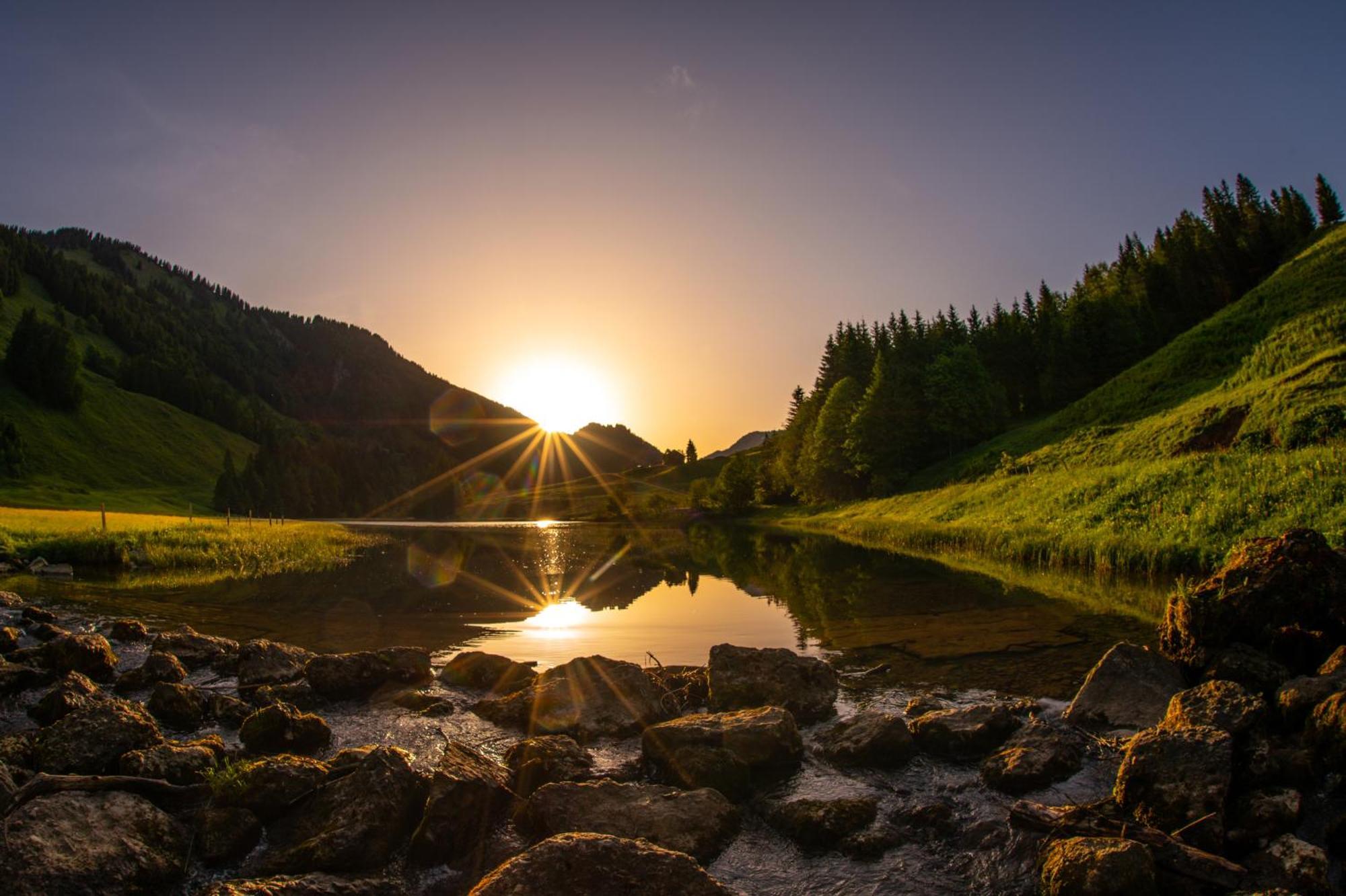 Apartmán Zu Gast Bei Den Hagspiels Hittisau Exteriér fotografie
