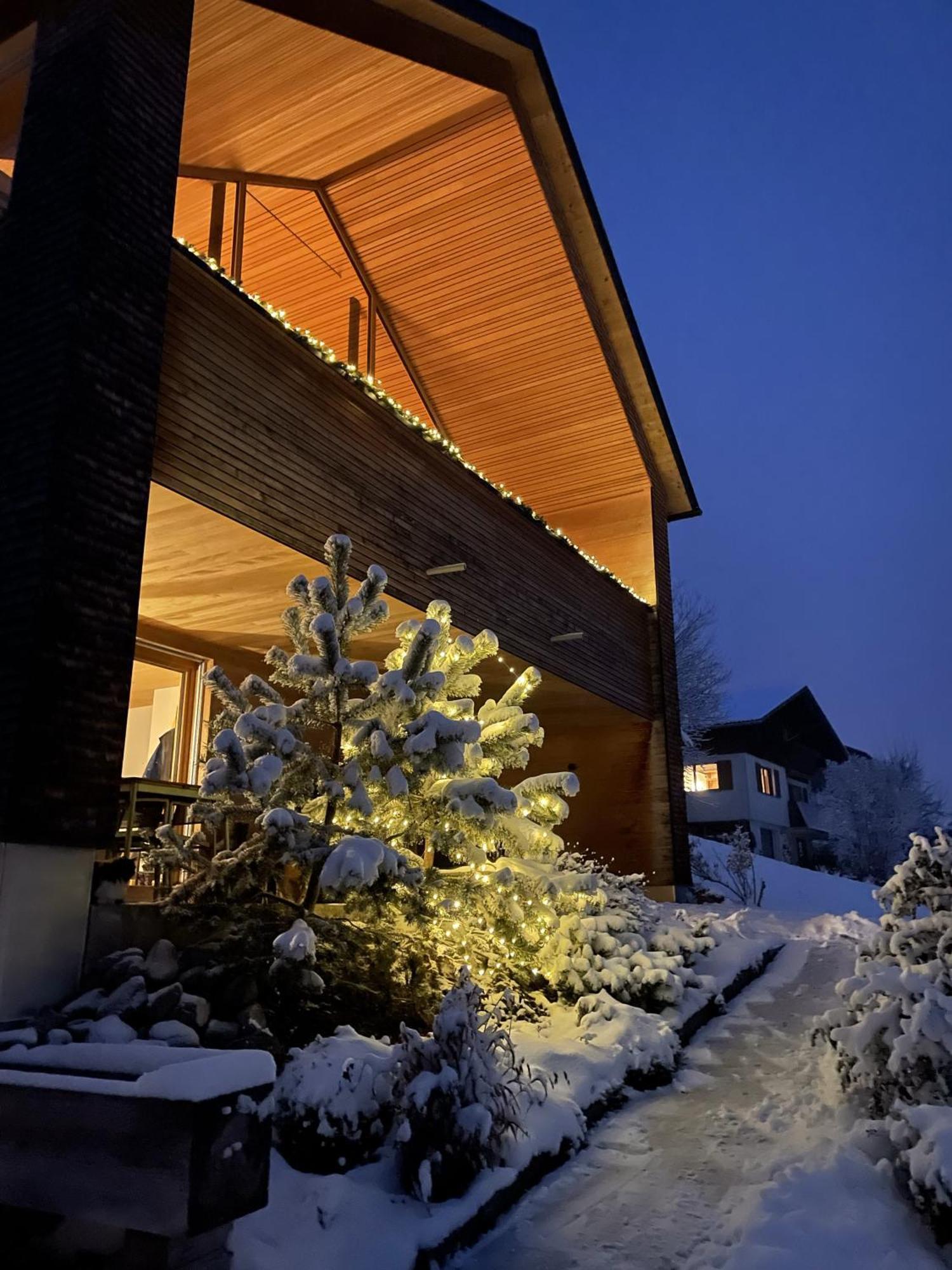 Apartmán Zu Gast Bei Den Hagspiels Hittisau Exteriér fotografie