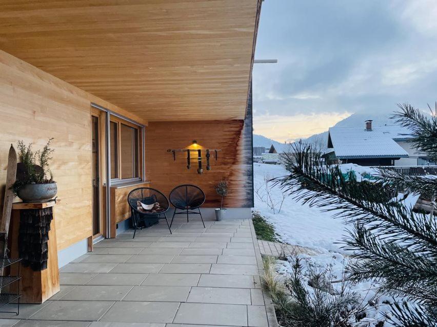 Apartmán Zu Gast Bei Den Hagspiels Hittisau Exteriér fotografie