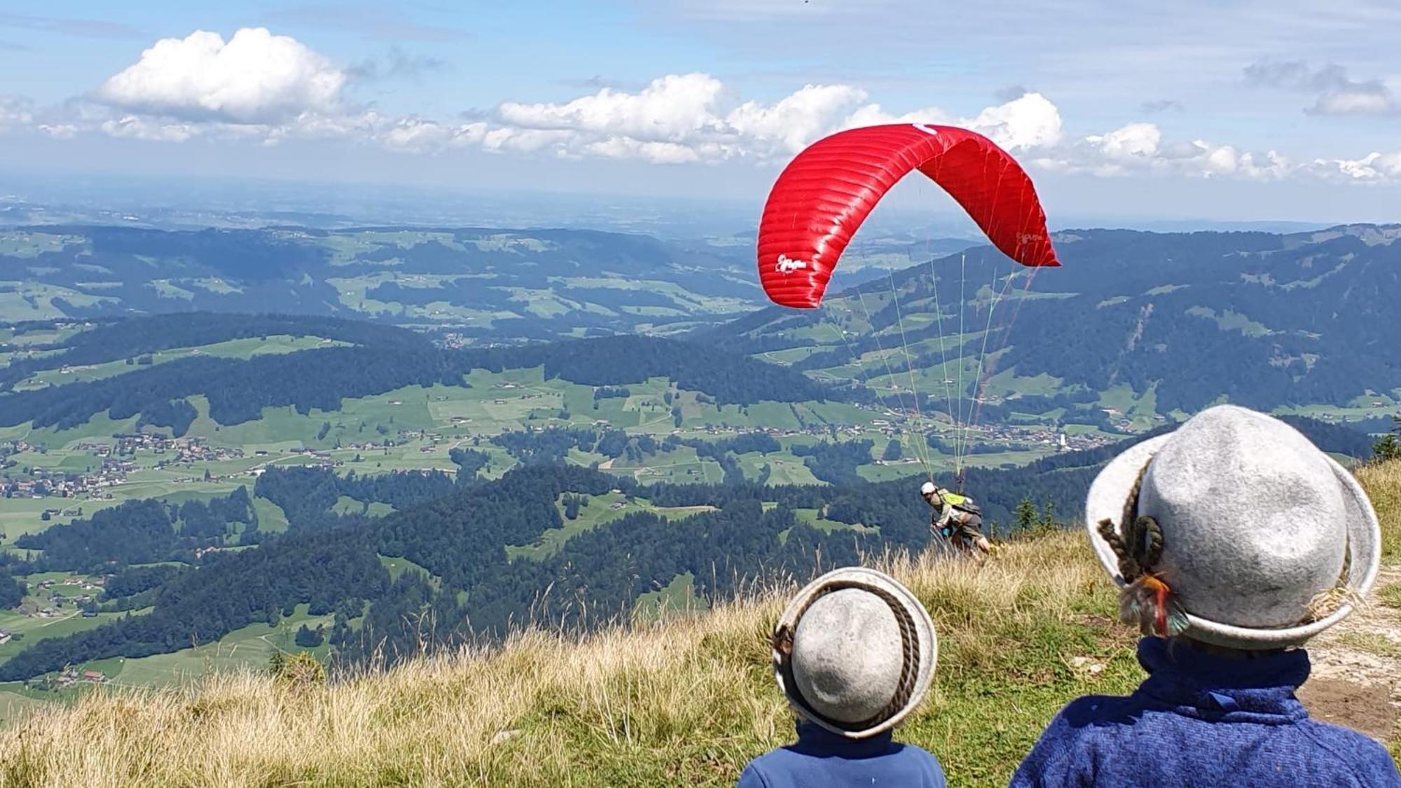 Apartmán Zu Gast Bei Den Hagspiels Hittisau Exteriér fotografie